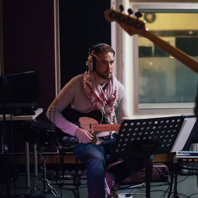 Guitar Session In Studio